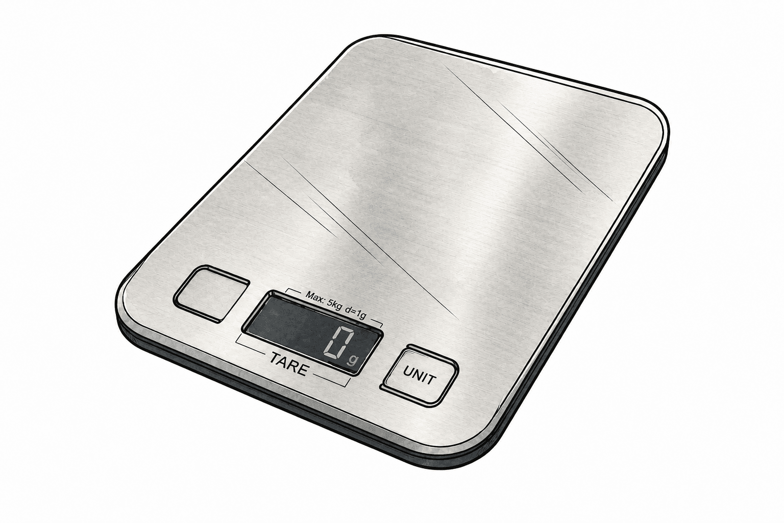 Digital kitchen scale